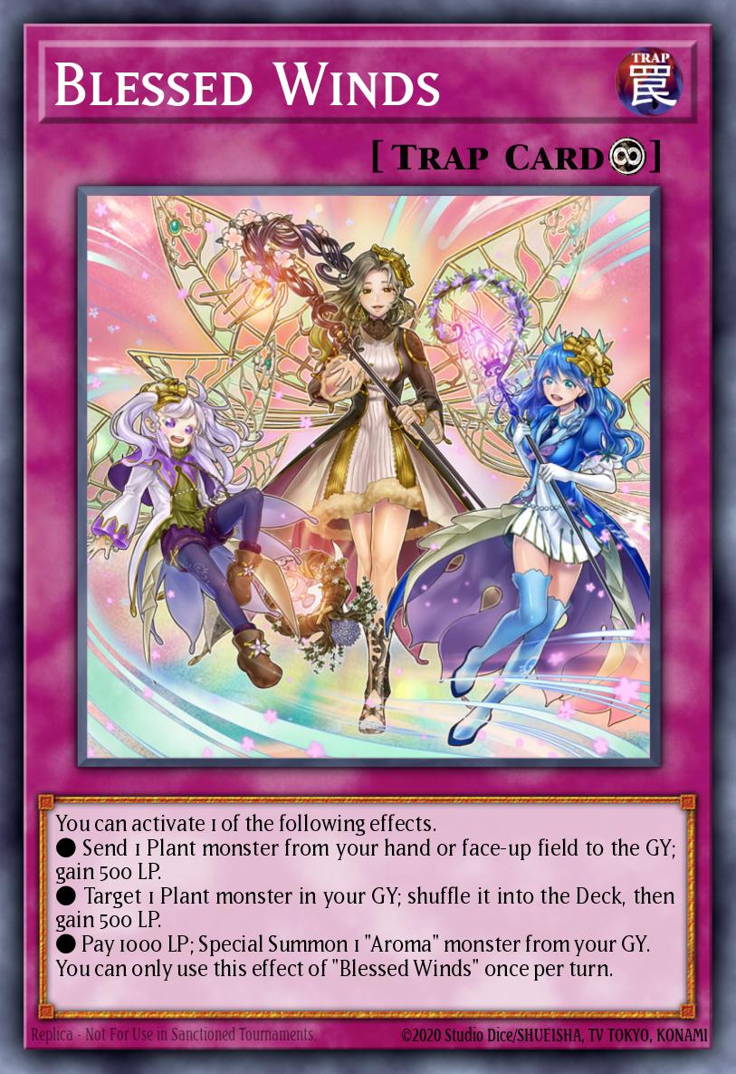 Blessed Winds Rare CHIM-EN074 Chaos Impact Yugioh card