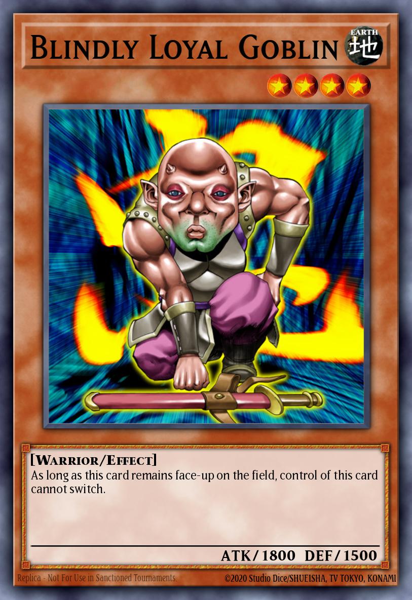 Blindly Loyal Goblin Common DCR-022 Dark Crisis Yugioh card