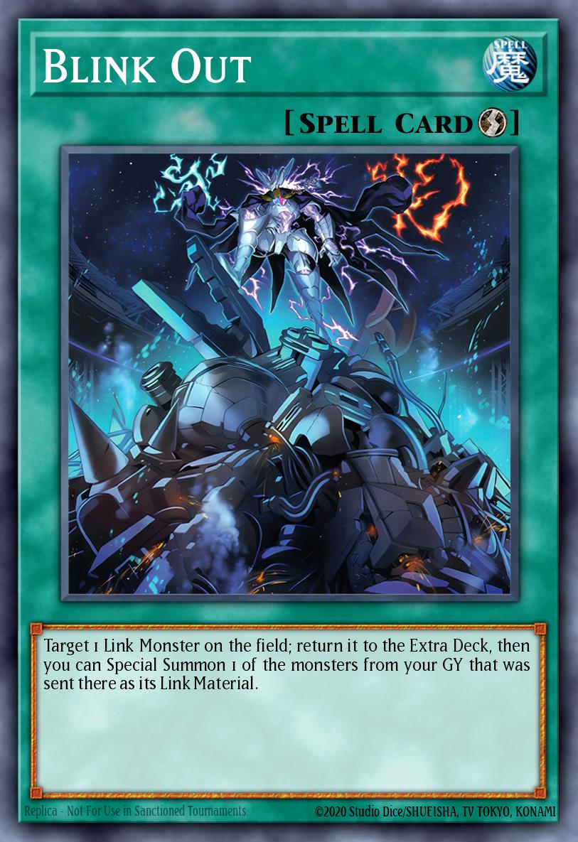 Blink Out Ultra Rare MP25-EN200 2025 Mega-Pack Tin Yugioh card