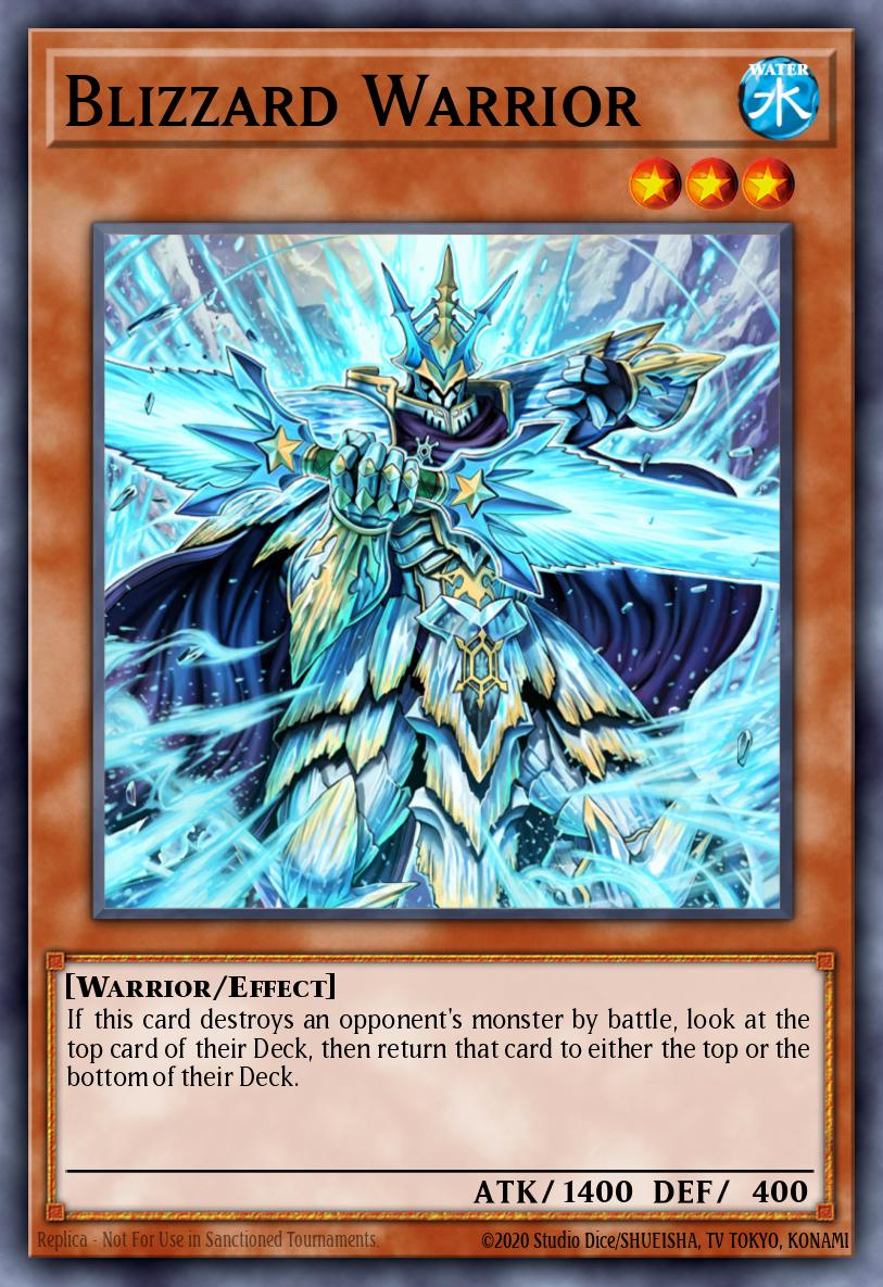 Blizzard Warrior Duel Terminal Normal Parallel Rare DT01-EN011 Duel Terminal 1 Yugioh card