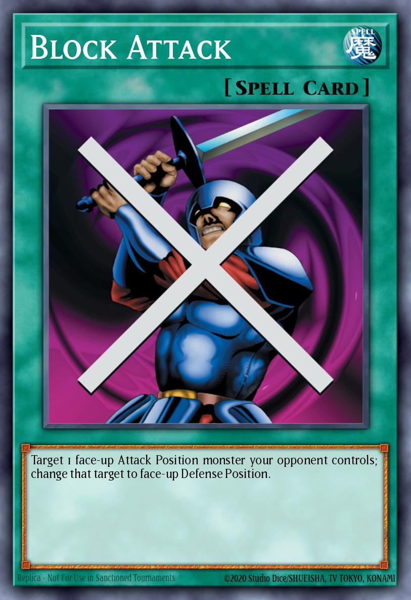 Block Attack Common DB2-EN078 Dark Beginning 2 Yugioh card