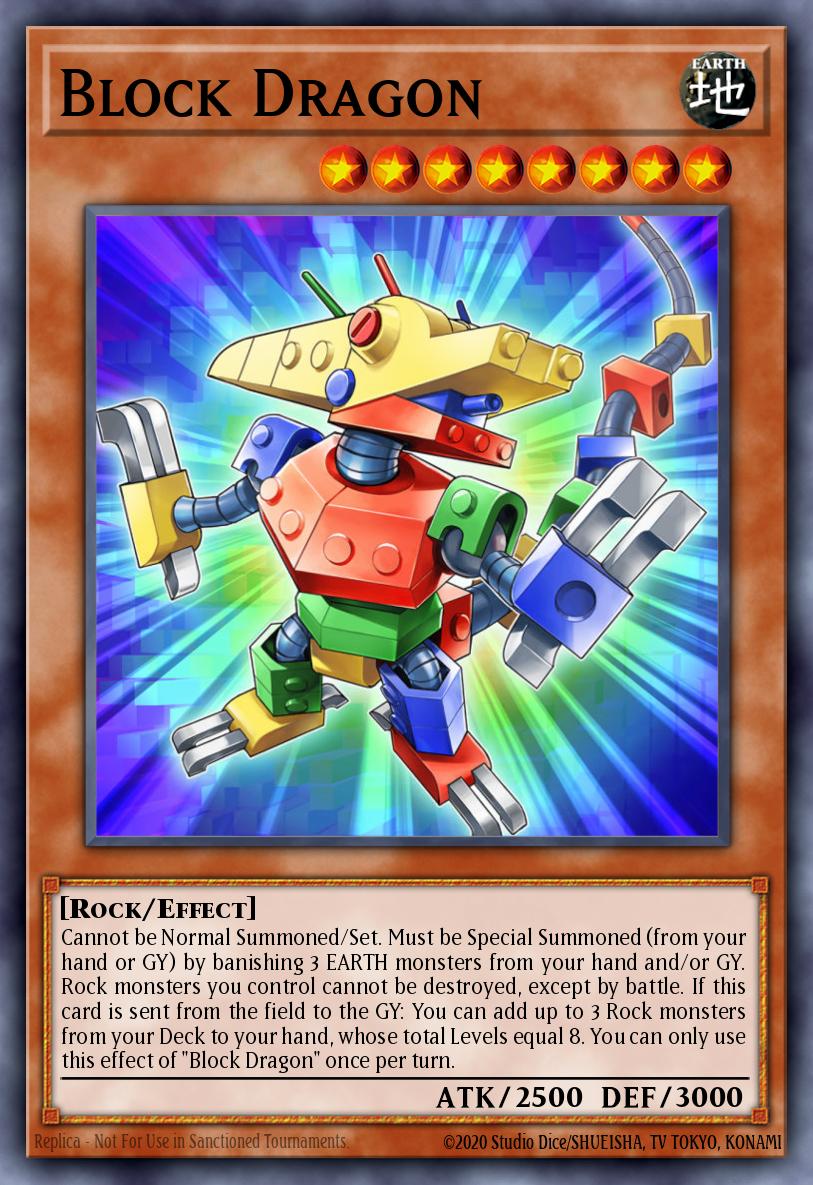Block Dragon Ultra Rare MP17-EN085 2017 Mega-Tin Mega Pack Yugioh card