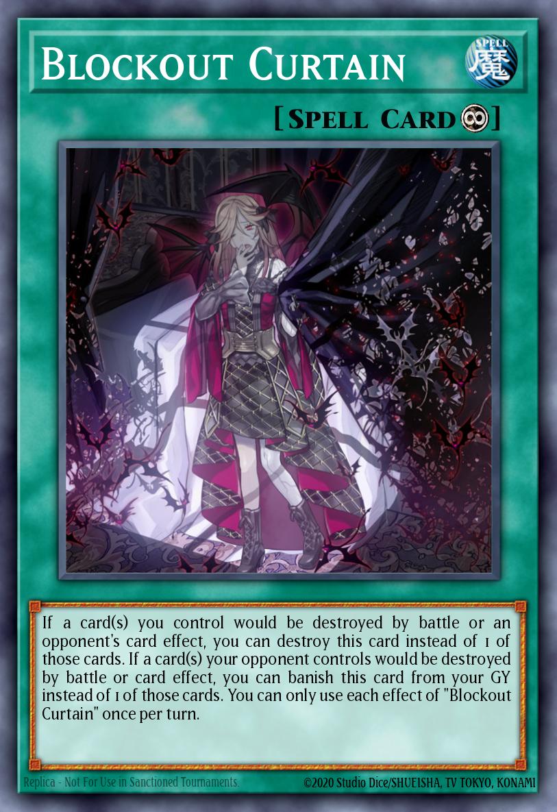 Blockout Curtain Common RIRA-EN065 Rising Rampage Yugioh card