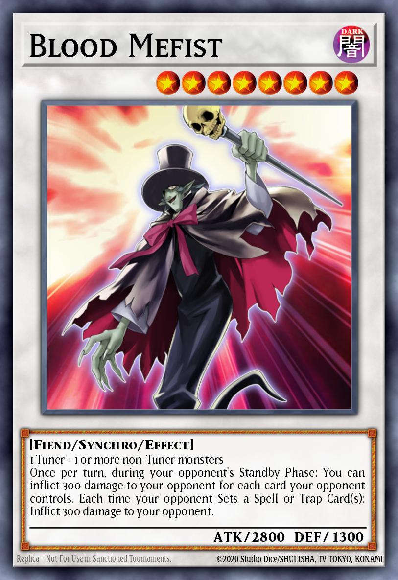 Blood Mefist Super Rare YCSW-EN004 Yu-Gi-Oh! Championship Series 2011 Prize Card Yugioh card
