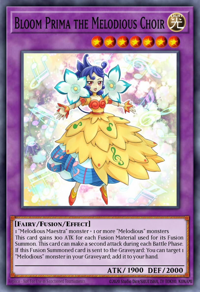 Bloom Prima the Melodious Choir Rare SHVI-EN045 Shining Victories Yugioh card