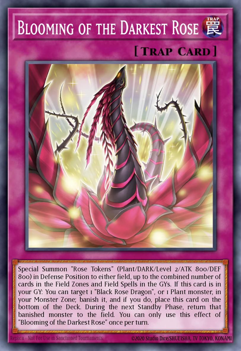 Blooming of the Darkest Rose Common LDS2-EN120 Legendary Duelists Season 2 Yugioh card