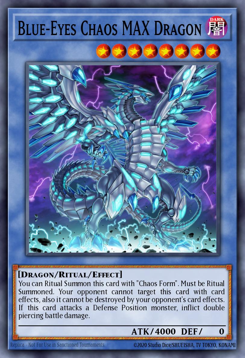 Blue-Eyes Chaos MAX Dragon Ultra Rare DUPO-EN048 Duel Power Yugioh card