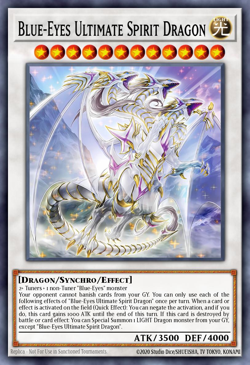 Blue-Eyes Ultimate Spirit Dragon Secret Rare 25LP-EN020 Limited Pack World Championship 2025 Yugioh card