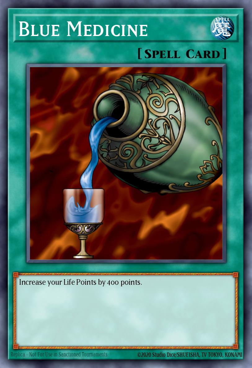 Blue Medicine Rare TP1-008 Tournament Pack 1st Season Yugioh card
