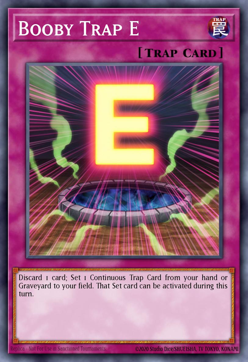 Booby Trap E Super Rare WIRA-EN013 Wing Raiders Yugioh card