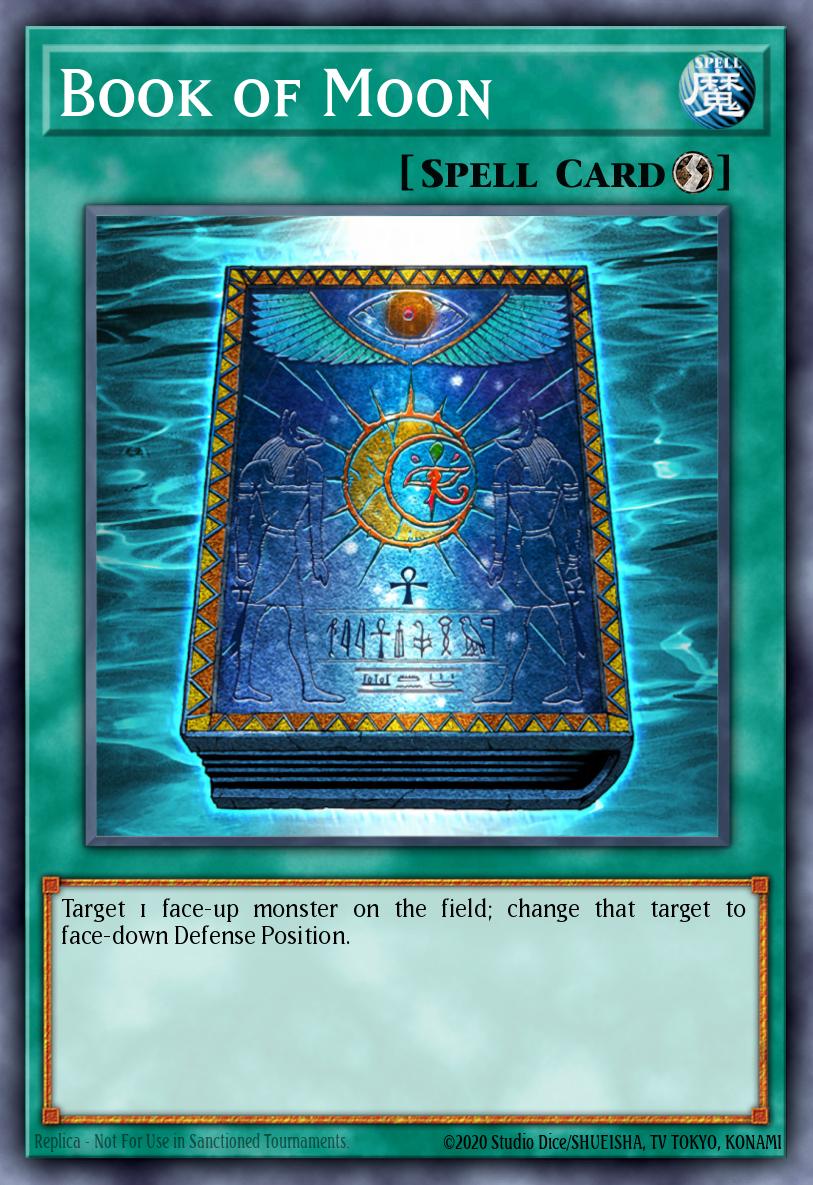 Book of Moon Common STAX-EN025 2-Player Starter Set Yugioh card