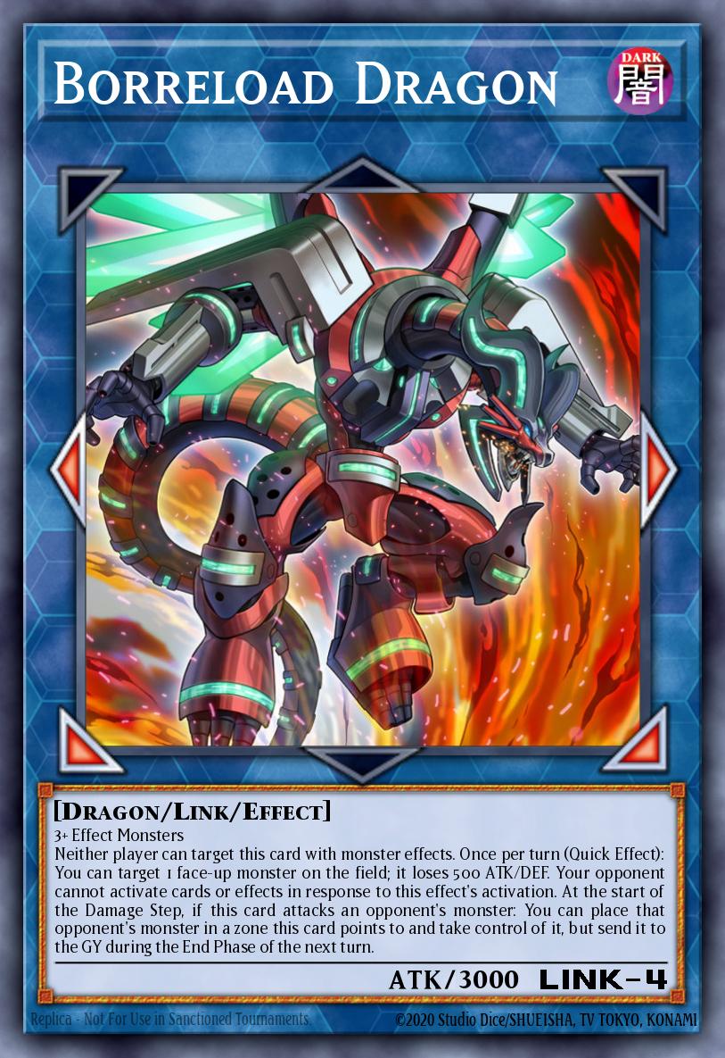 Borreload Dragon Secret Rare MP18-EN131 2018 Mega-Tin Mega Pack Yugioh card