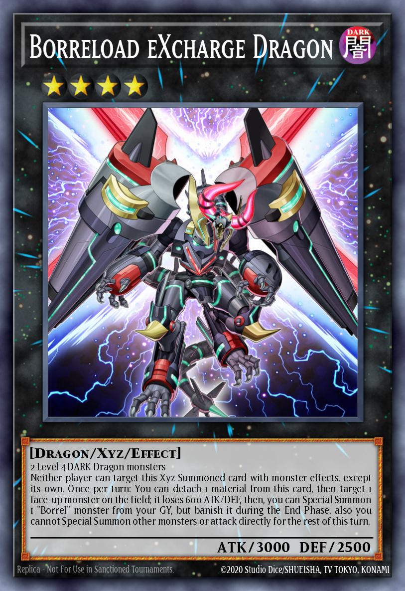 Borreload eXcharge Dragon Super Rare MP20-EN117 2020 Tin of Lost Memories Mega Pack Yugioh card