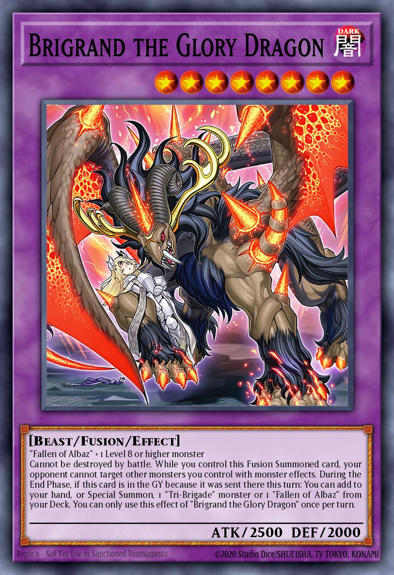 Brigrand the Glory Dragon Ultra Rare CH01-EN047 THE CHRONICLES DECK: The Fallen & The Virtuous (All-Foil Edition) Yugioh card