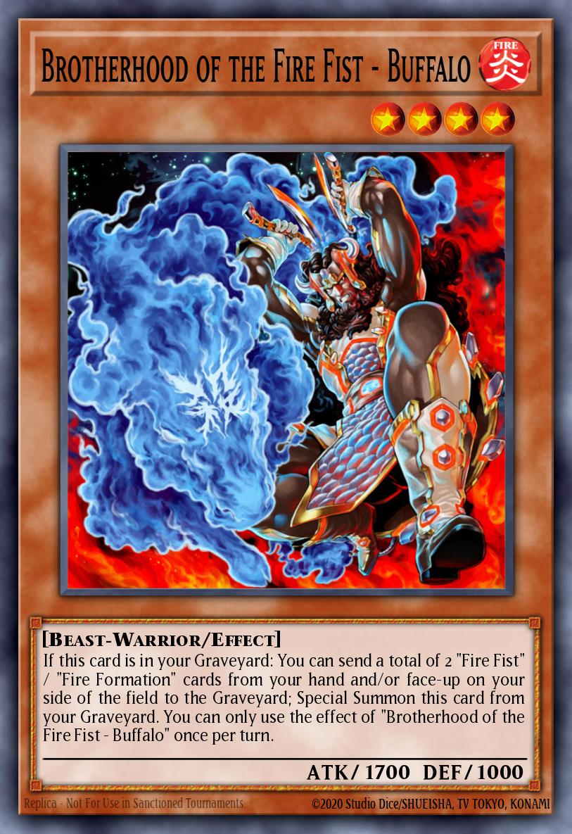 Brotherhood of the Fire Fist - Buffalo Rare MP14-EN015 2014 Mega-Tin Mega Pack Yugioh card