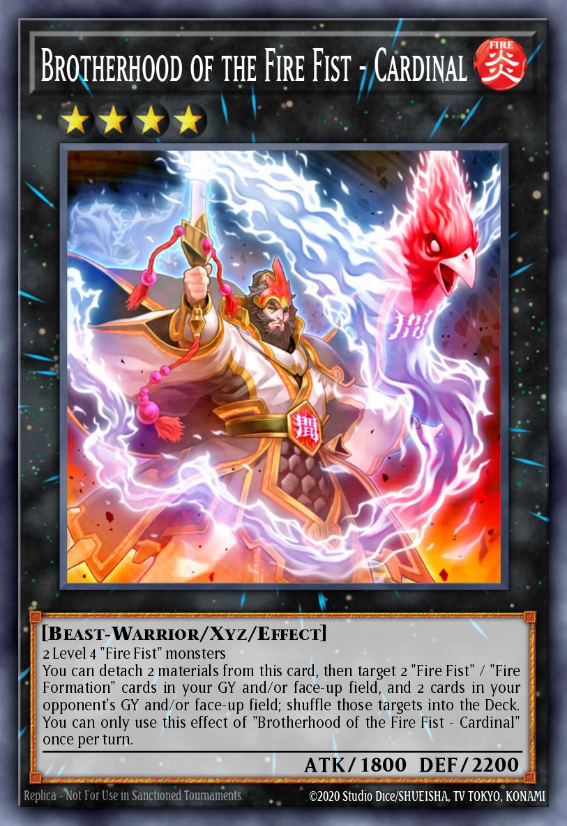 Brotherhood of the Fire Fist - Cardinal Secret Rare MP14-EN031 2014 Mega-Tin Mega Pack Yugioh card