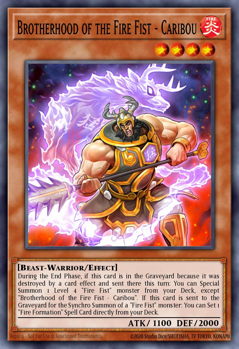 Brotherhood of the Fire Fist - Caribou Common MP14-EN080 2014 Mega-Tin Mega Pack Yugioh card