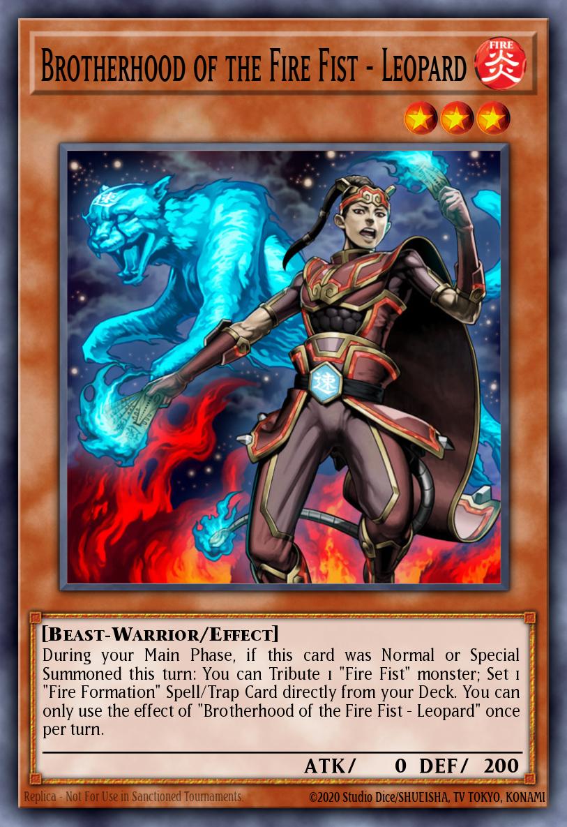 Brotherhood of the Fire Fist - Leopard Common MP14-EN013 2014 Mega-Tin Mega Pack Yugioh card