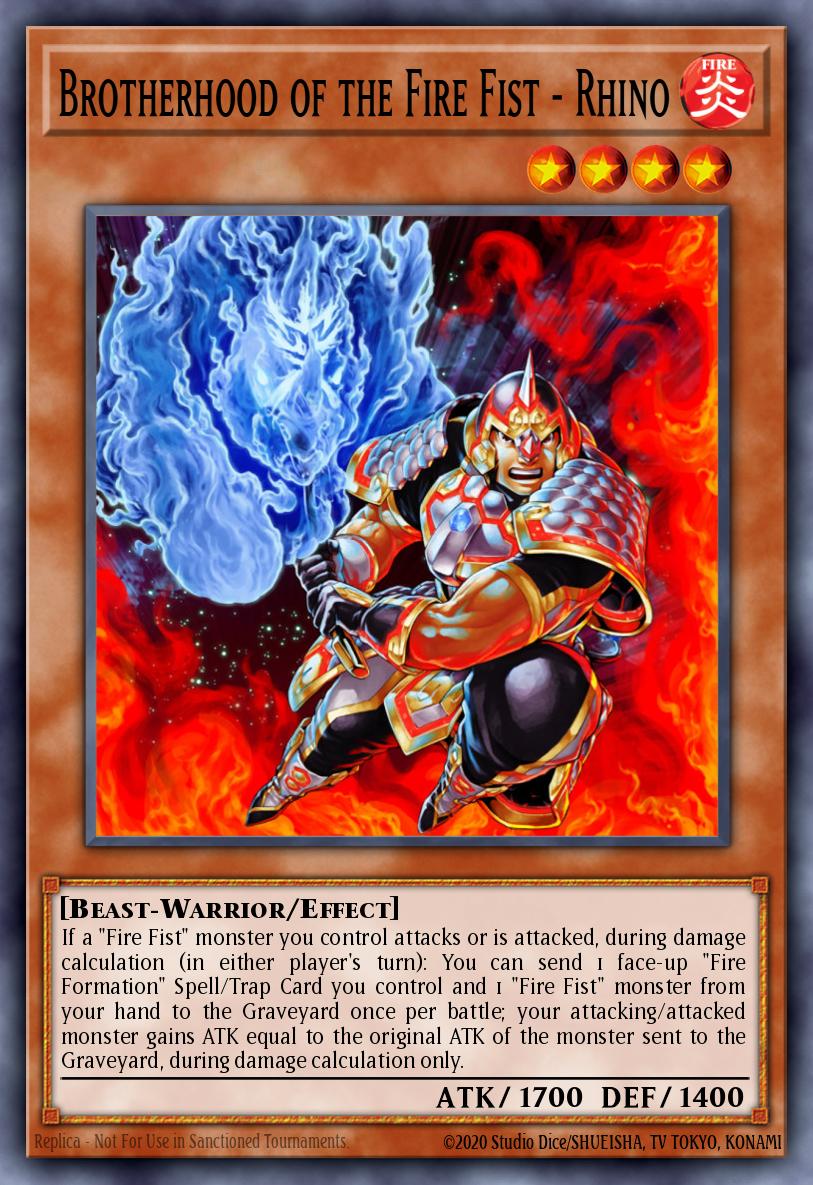 Brotherhood of the Fire Fist - Rhino Rare MP14-EN014 2014 Mega-Tin Mega Pack Yugioh card