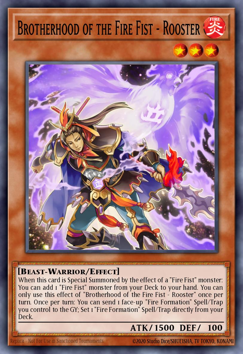 Brotherhood of the Fire Fist - Rooster Secret Rare MP14-EN120 2014 Mega-Tin Mega Pack Yugioh card