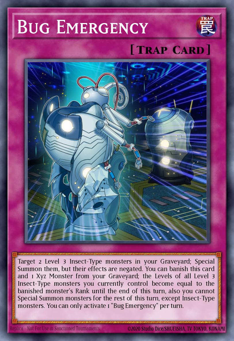 Bug Emergency Common MP17-EN040 2017 Mega-Tin Mega Pack Yugioh card