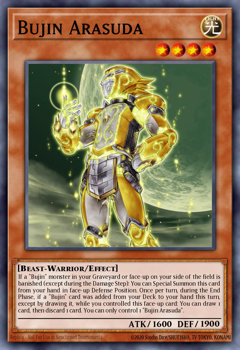 Bujin Arasuda Ultra Rare MP14-EN207 2014 Mega-Tin Mega Pack Yugioh card