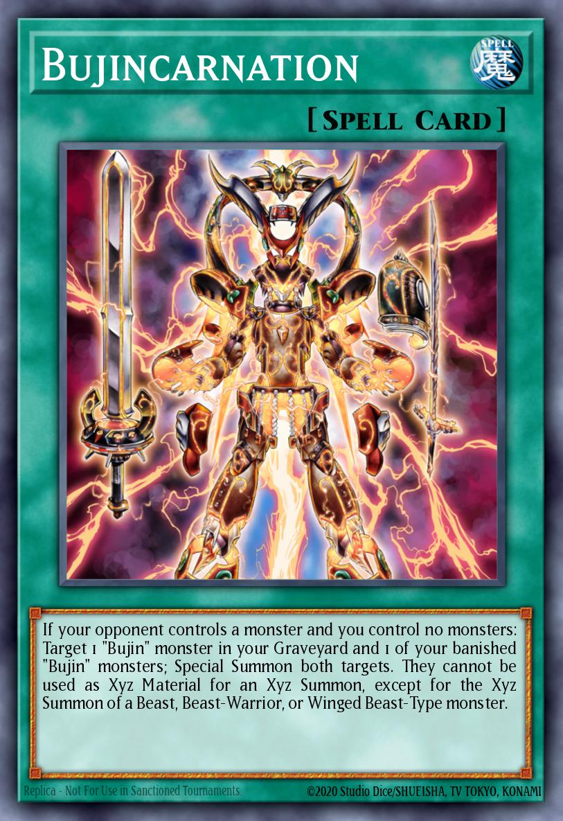Bujincarnation Rare MP14-EN102 2014 Mega-Tin Mega Pack Yugioh card