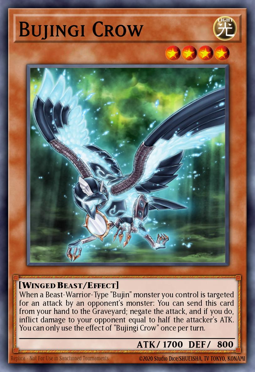 Bujingi Crow Rare MP14-EN145 2014 Mega-Tin Mega Pack Yugioh card