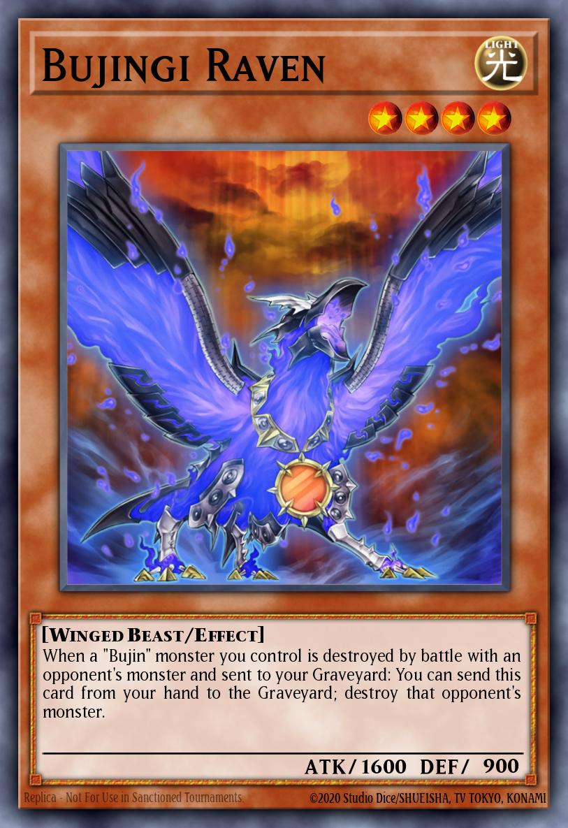 Bujingi Raven Rare MP14-EN179 2014 Mega-Tin Mega Pack Yugioh card