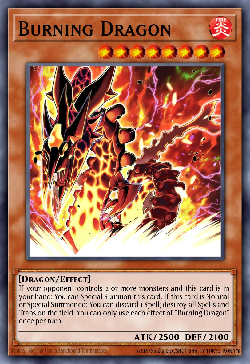 Burning Dragon Ultra Rare MP24-EN251 25th Anniversary Tin Dueling Mirrors Yugioh card