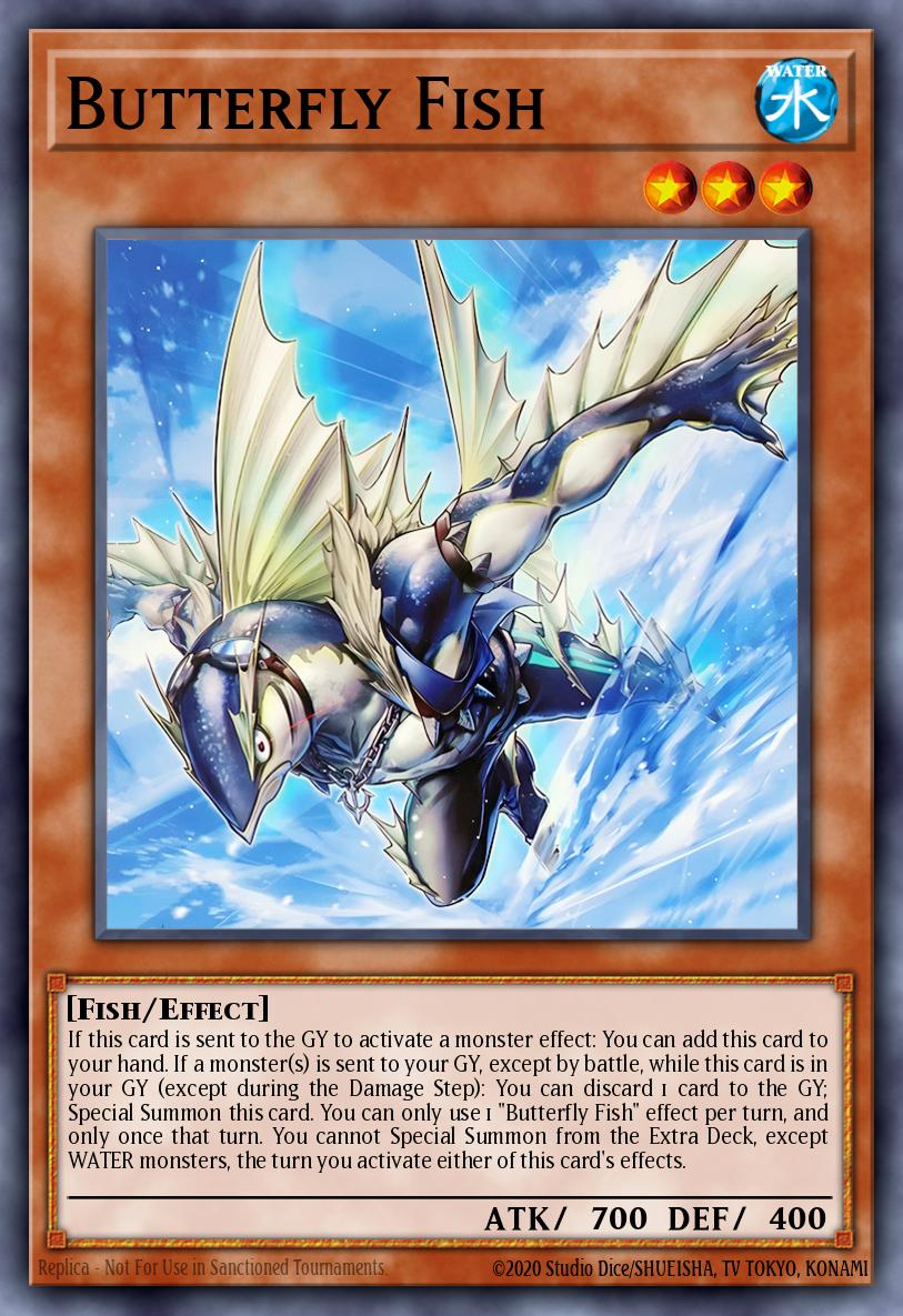 Butterfly Fish Common MP25-EN433 2025 Mega-Pack Tin Yugioh card
