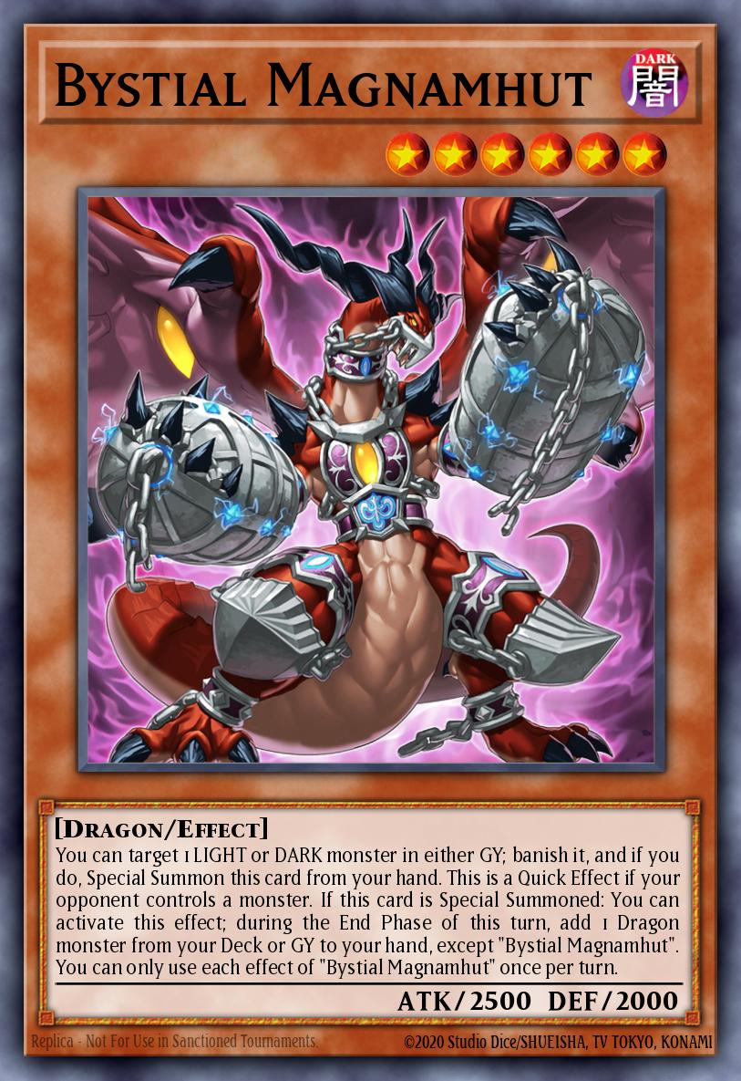 Bystial Magnamhut Ultra Rare CH01-EN011 THE CHRONICLES DECK: The Fallen & The Virtuous (All-Foil Edition) Yugioh card