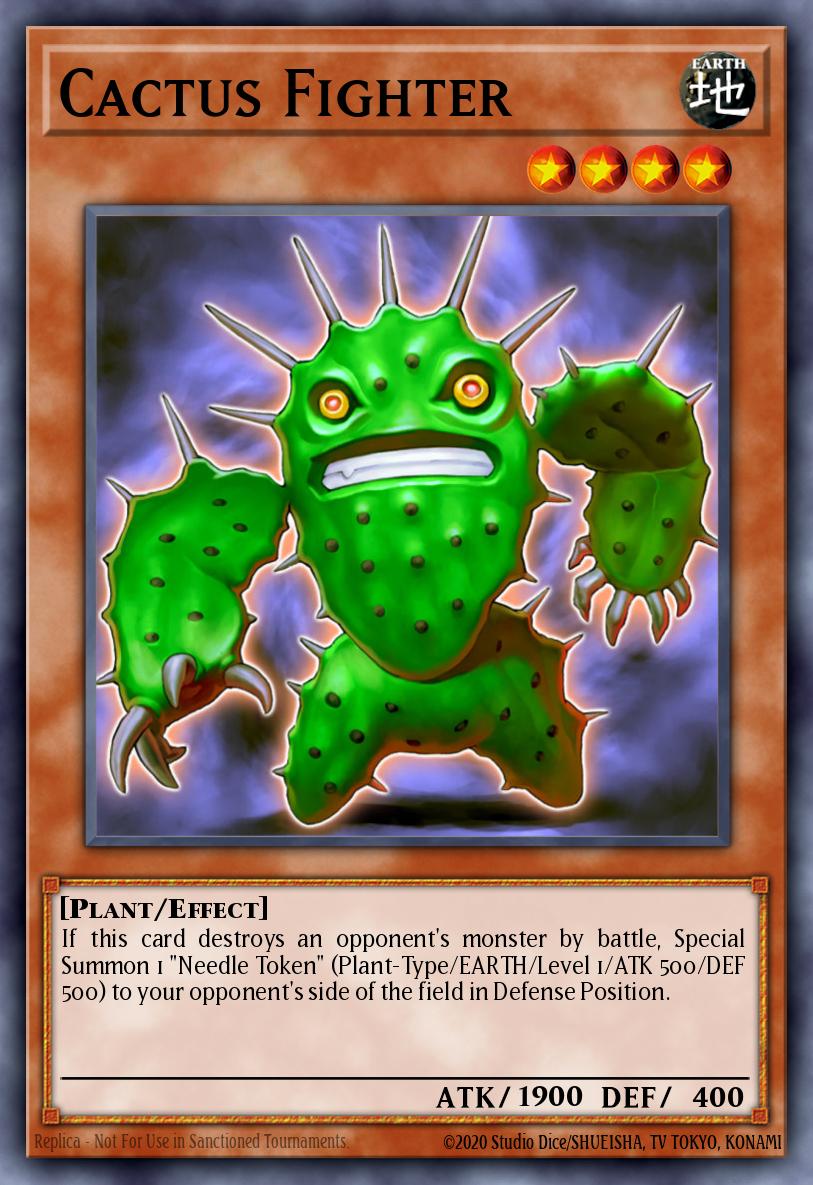 Cactus Fighter Rare CSOC-EN082 Crossroads of Chaos Yugioh card
