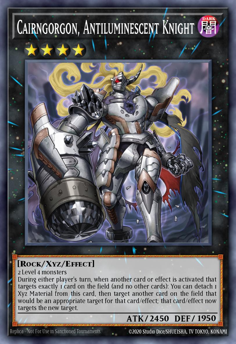 Cairngorgon Antiluminescent Knight Super Rare MP15-EN030 2015 Mega-Tin Mega Pack Yugioh card