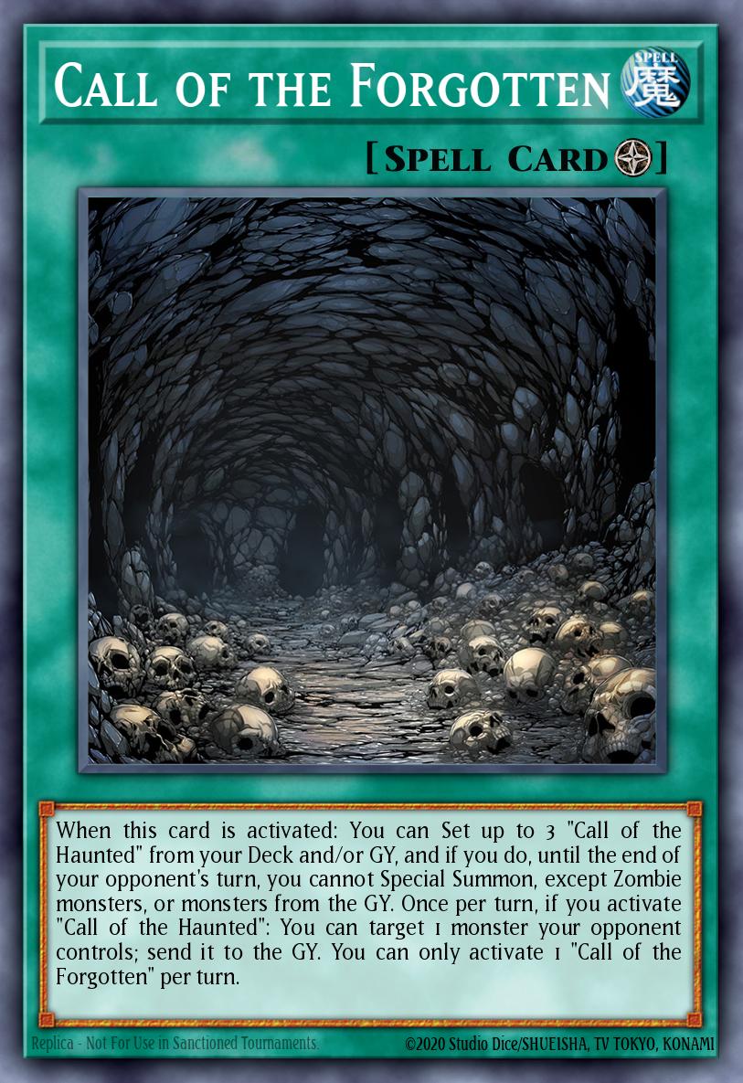 Call of the Forgotten Ultra Rare MZMU-EN007 Maze of Muertos Yugioh card