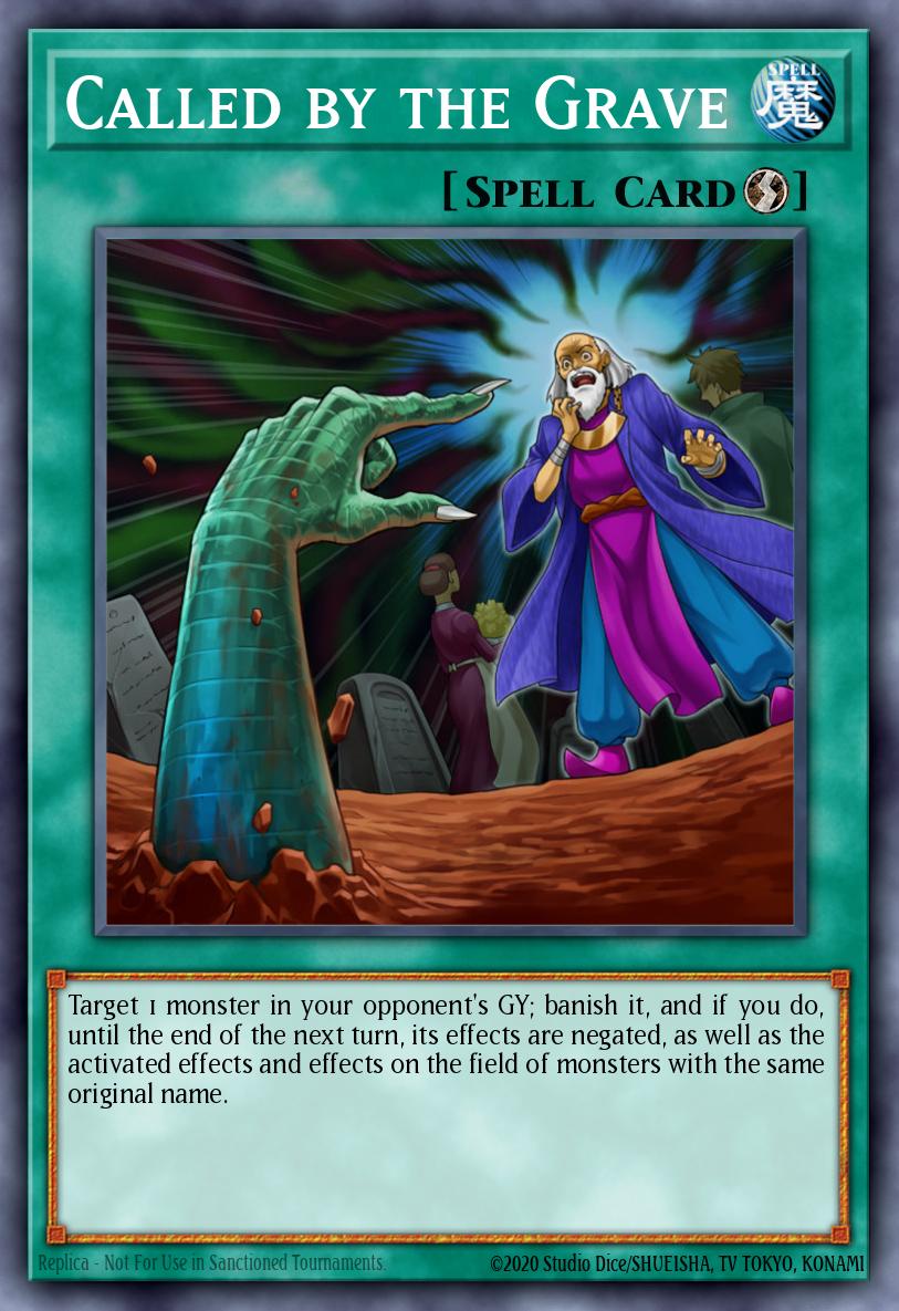Called by the Grave Common L26D-ENS09 Legendary Modern Decks 2026 Yugioh card