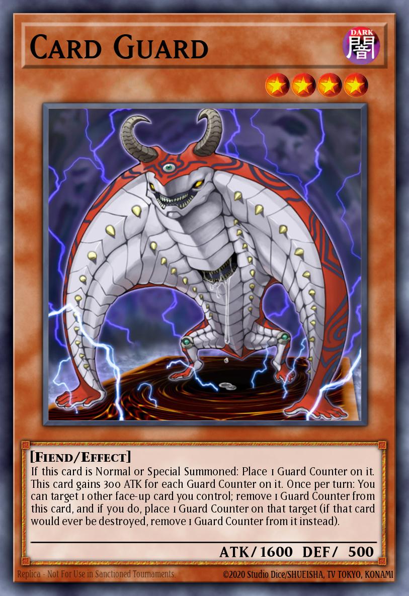 Card Guard Secret Rare ANPR-EN085 Ancient Prophecy Yugioh card