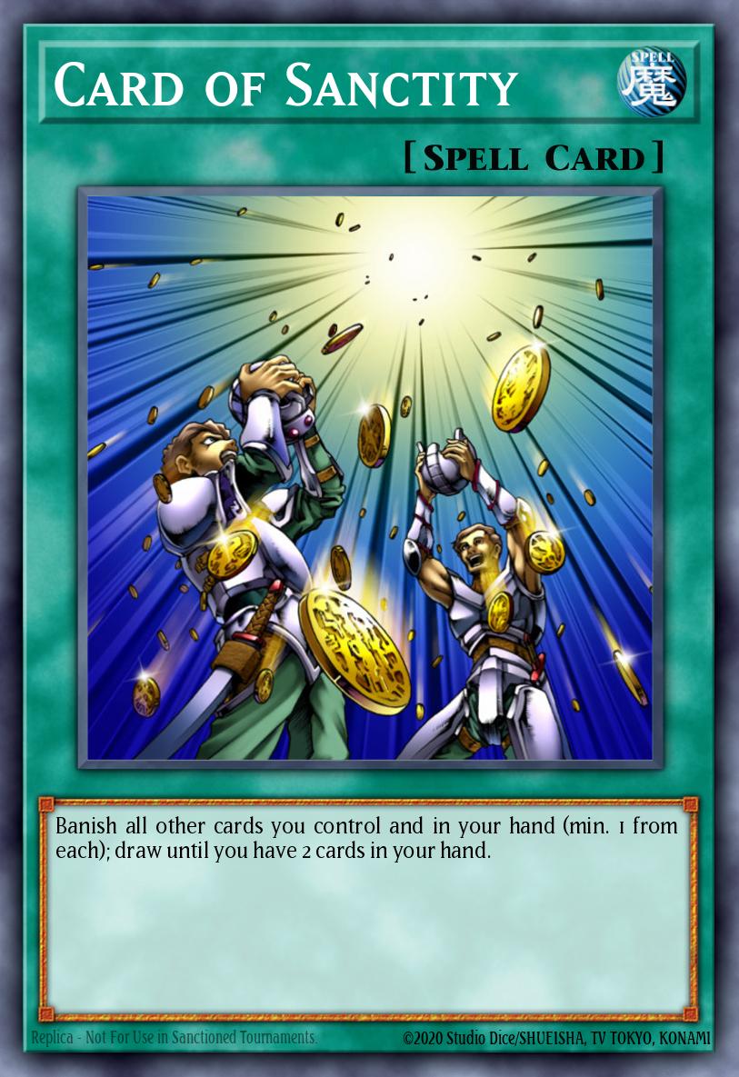 Card of Sanctity Super Rare DR3-EN217 Dark Revelation Volume 3 Yugioh card