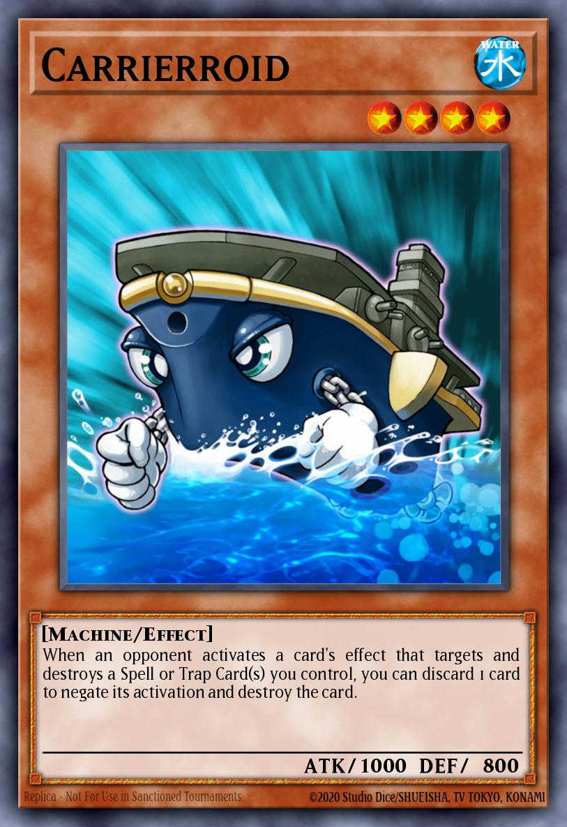 Carrierroid Secret Rare PP02-EN015 Premium Pack 2 (TCG) Yugioh card