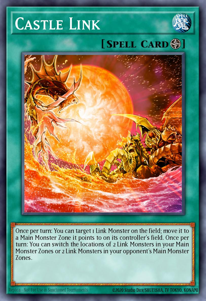 Castle Link Ultra Rare COTD-EN065 Code of the Duelist Yugioh card