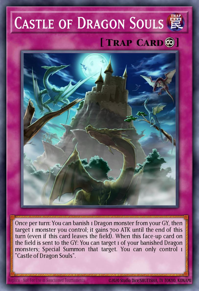 Castle of Dragon Souls Rare DPRP-EN031 Duelist Pack Rivals of the Pharaoh Yugioh card
