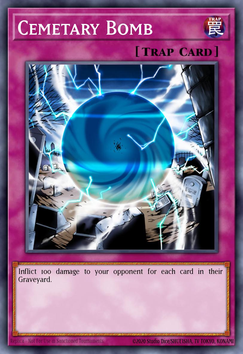 Cemetary Bomb Common DR3-EN059 Dark Revelation Volume 3 Yugioh card
