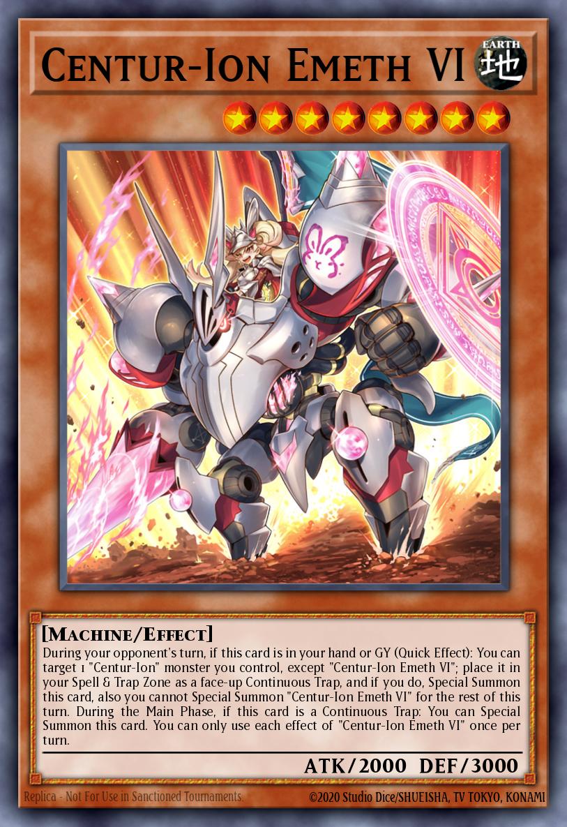 Centur-Ion Emeth VI Collector's Rare VASM-EN018 Valiant Smashers Yugioh card