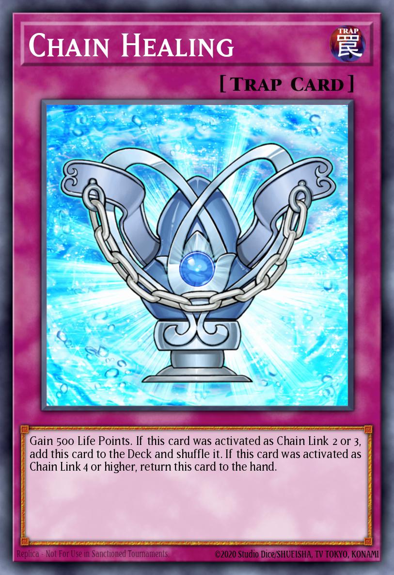 Chain Healing Common CDIP-EN053 Cyberdark Impact Yugioh card