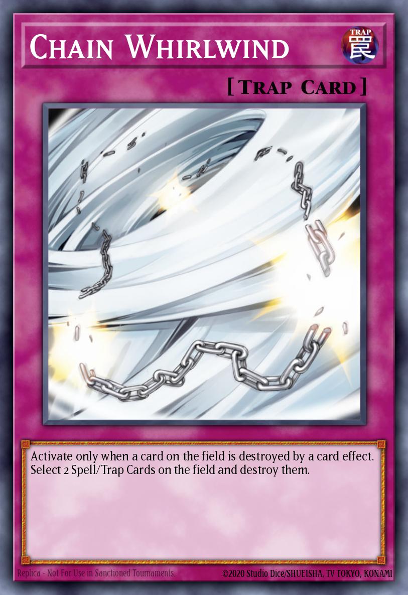Chain Whirlwind Common DREV-EN069 Duelist Revolution Yugioh card