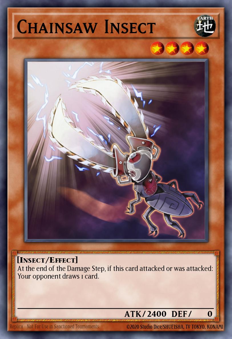 Chainsaw Insect Common BP01-EN142 Battle Pack Epic Dawn Yugioh card