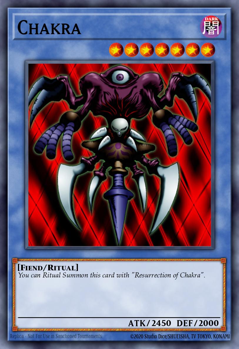 Chakra Super Rare NUMH-EN052 Number Hunters Yugioh card