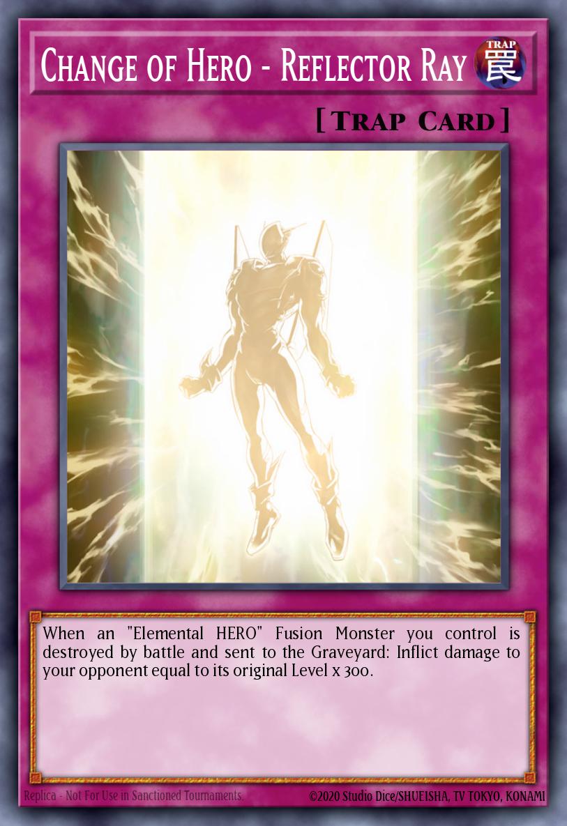 Change of Hero - Reflector Ray Common LCGX-EN116 Legendary Collection 2 The Duel Academy Years Mega Pack Yugioh card