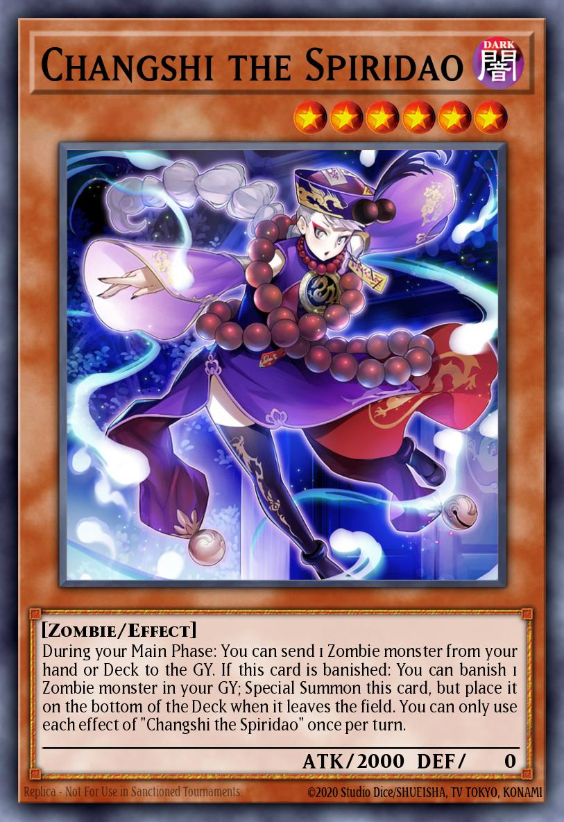 Changshi the Spiridao Rare MZMU-EN097 Maze of Muertos Yugioh card