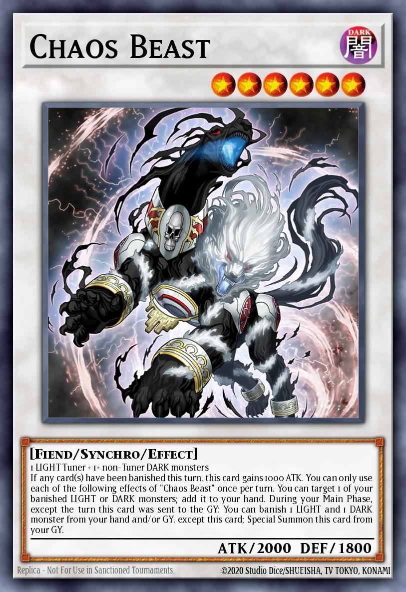 Chaos Beast Common MP24-EN318 25th Anniversary Tin Dueling Mirrors Yugioh card